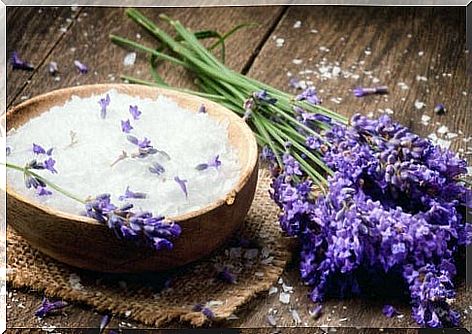 Lavender bath salts