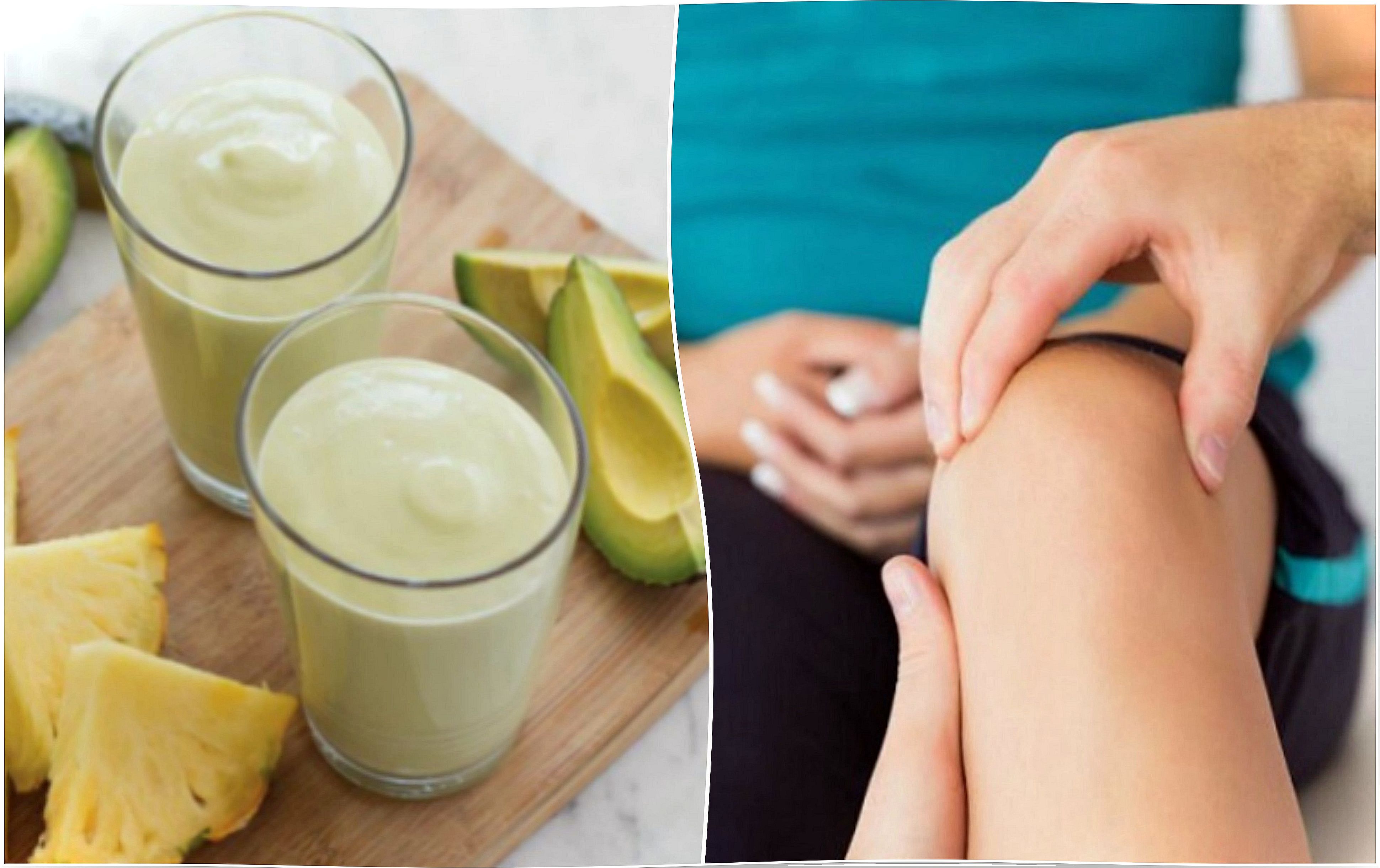 Combat fluid retention with a delicious avocado and pineapple smoothie