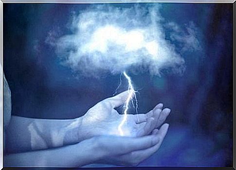 storm in the hands