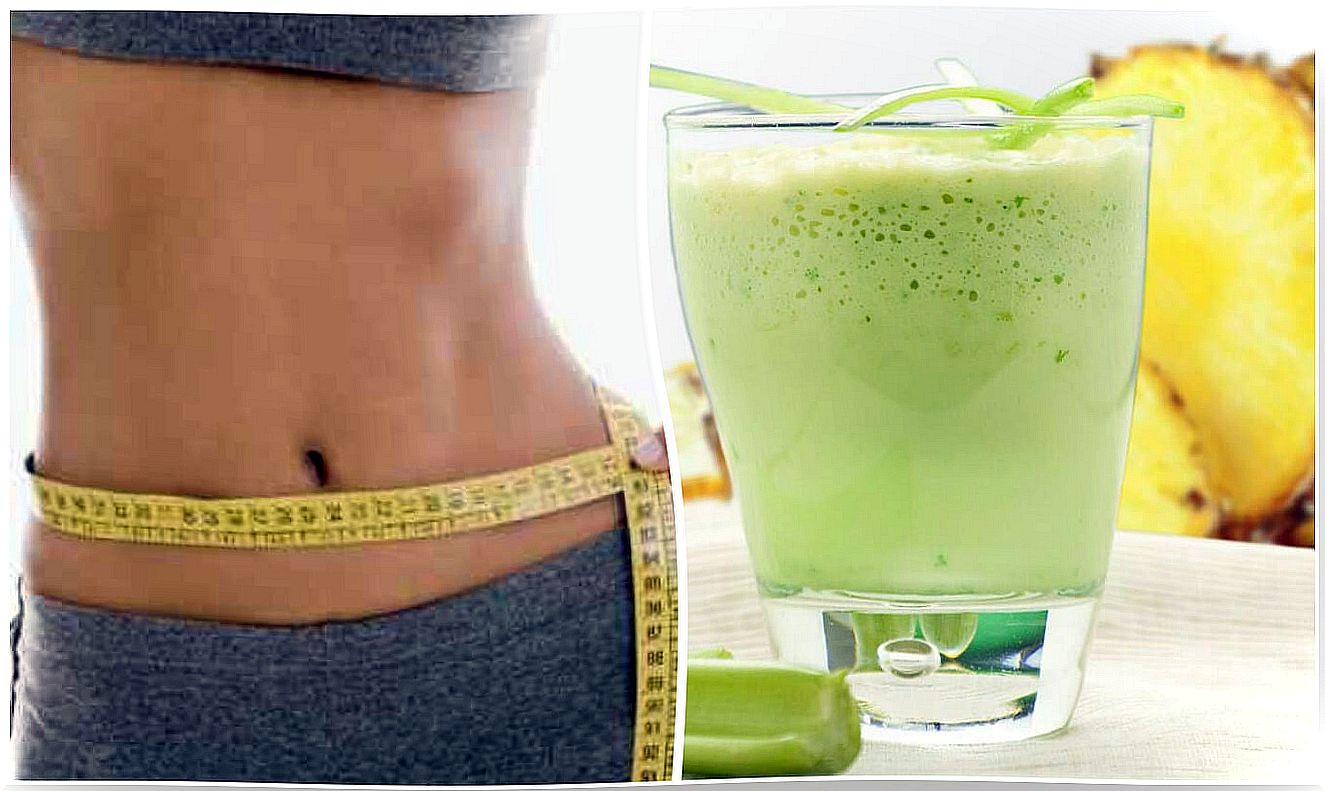 Eliminate fat, deflate the belly and cleanse the colon with this natural shake