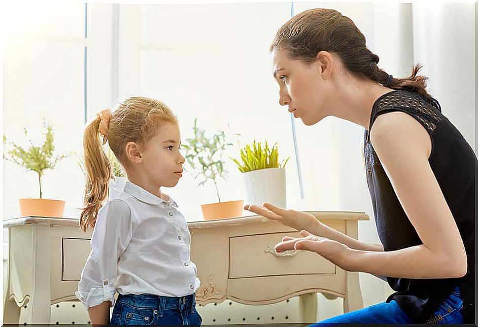 Mother setting limits in childhood.  How to control the rebellion of your son?